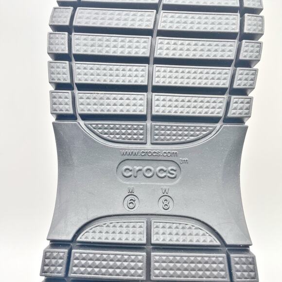 Crocs Unisex Keith Haring Mega Crush Clogs M6 W8 EU 38-39 White Black NWT - Picture 13 of 14